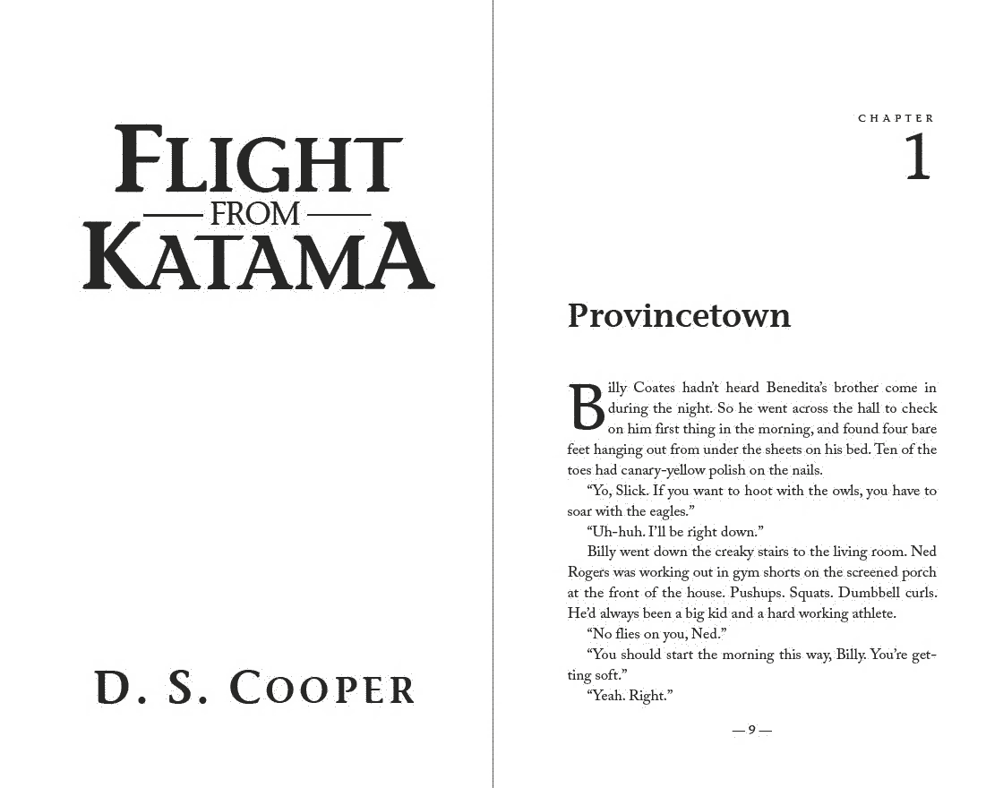 Flight from Katama, D. S. Cooper